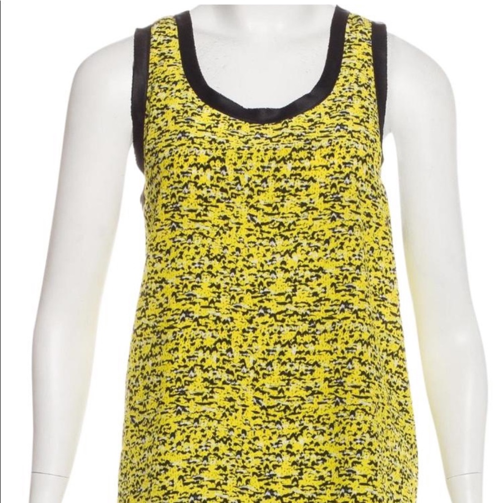 Rag and bone Silk satin patterned top